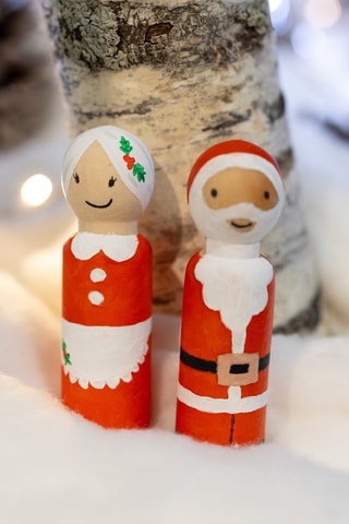 Personnages en bois - 10 pièces - Dès 3 ans