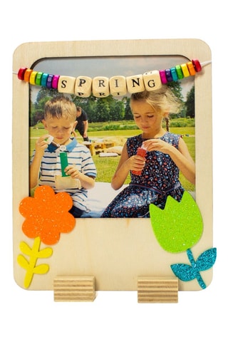 6 cadres photo en bois - 15 x 12 cm