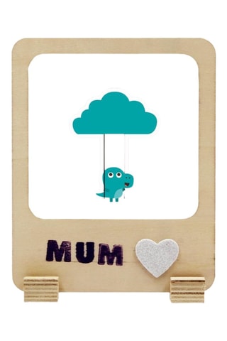 6 cadres photo en bois - 15 x 12 cm