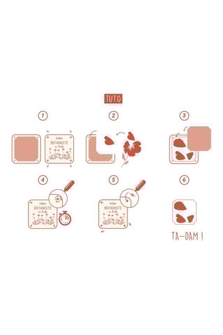 Presse à fleurs et feuilles en bois - 19 pièces - Dès 5 ans