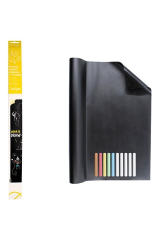 Stickers - Noir - 45 x 200 cm - Dès 3 ans