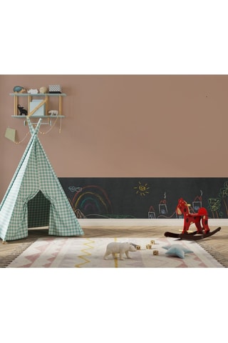 Stickers - Noir - 45 x 200 cm - Dès 3 ans