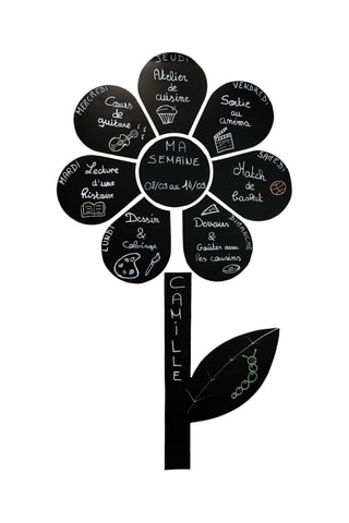 Stickers - Noir - 45 x 200 cm - Dès 3 ans