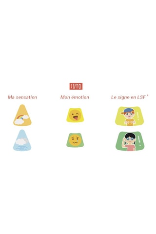 Roue des émotions - pièce - Dès 5 ans - Modèle aléatoire