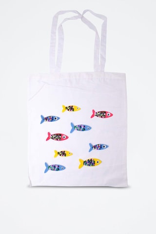 12 tote bags - Blanc