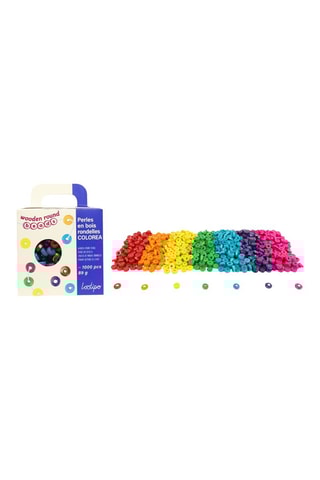 1000 perles en bois - Dès 3 ans