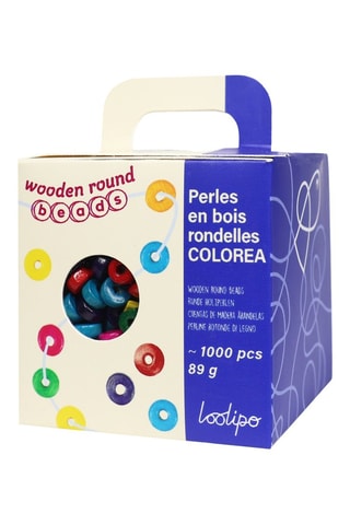1000 perles en bois - Dès 3 ans