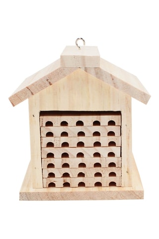 Hôtel à abeilles solitaires à construire en bois - Dès 5 ans