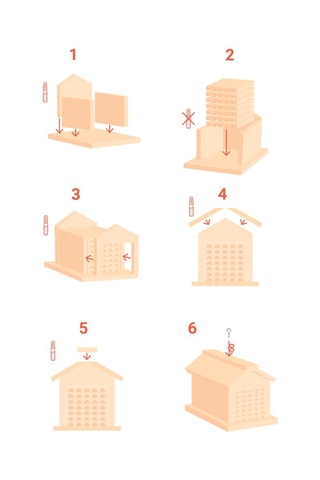 Hôtel à abeilles solitaires à construire en bois - Dès 5 ans