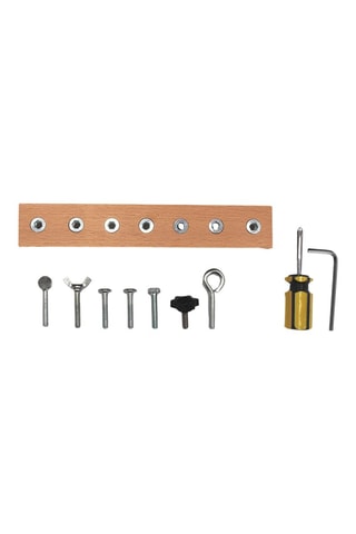 Jeu de bricolage en bois - 10 pièces - Dès 3 ans