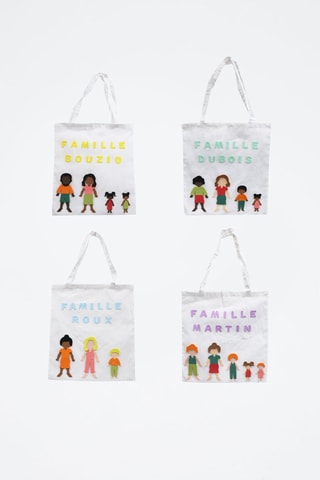 12 tote bags - Blanc