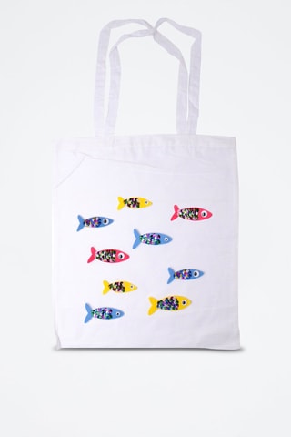 12 tote bags - Blanc