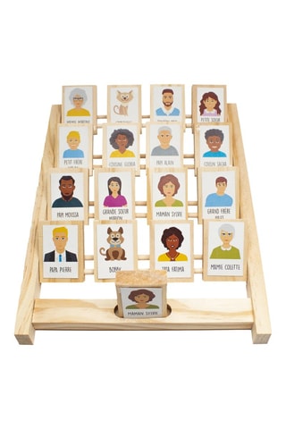 Qui suis-je ? en bois - 2 pièces - Dès 3 ans