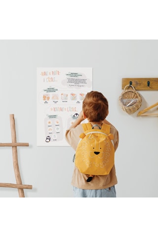 Affiche Avant de Partir à l'Ecole - 29,7 x 42 cm