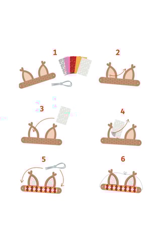 10 couronnes à décorer - Dès 4 ans