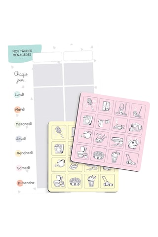 Tableau de tâches ménagères