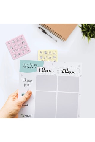 Tableau de tâches ménagères