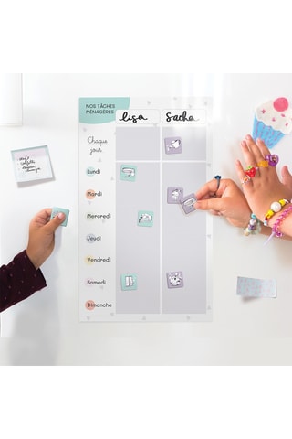 Tableau de tâches ménagères