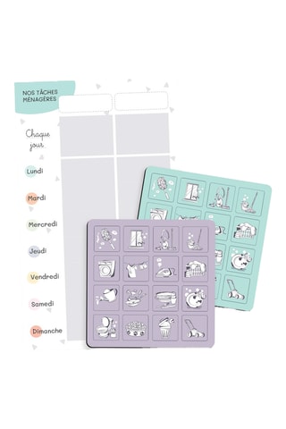 Tableau de tâches ménagères