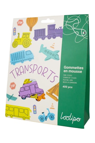 Gommette transport - 400 pièces