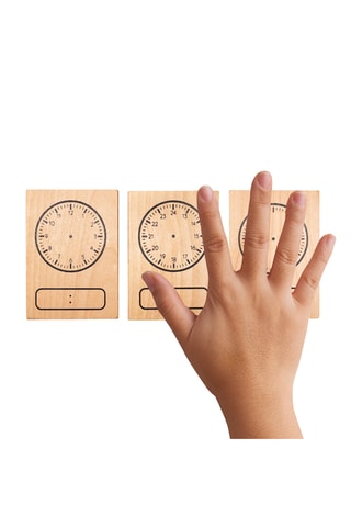 Tampon en bois - 3 pièces - Dès 3 ans