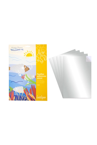 Papier adhésif miroir - 5 pièces
