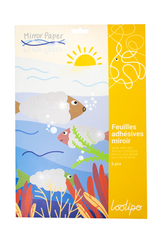 Papier adhésif miroir - 5 pièces