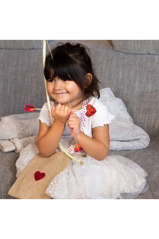 10 pochettes en jute - Beige