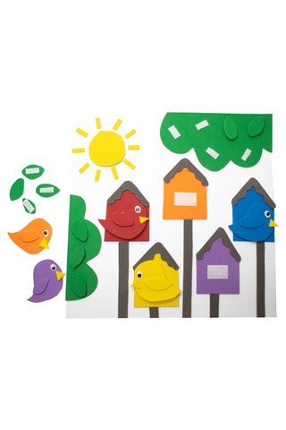 20 feuilles de mousse pailletée adhésive - 21 x 29,7 cm