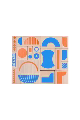 Tampons en bois - 20 pièces - Dès 3 ans