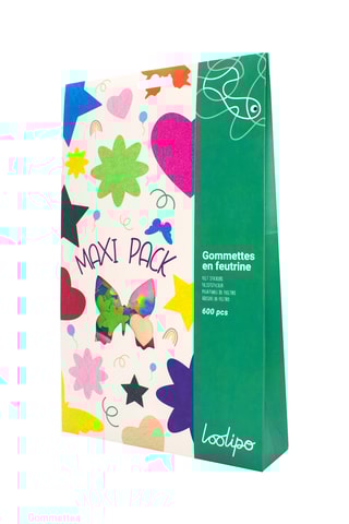 Gommette en feutrine - 600 pièces