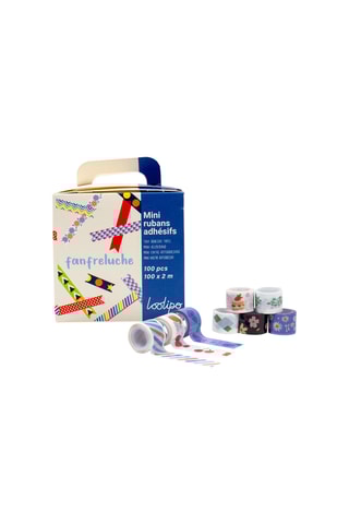 Mini rubans adhésifs - 100 pièces