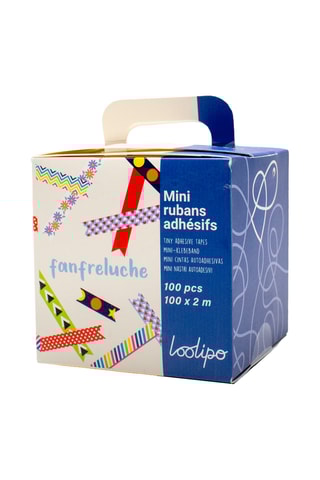 Mini rubans adhésifs - 100 pièces