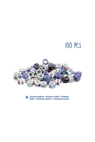 Mini rubans adhésifs - 100 pièces