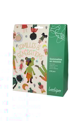 Gommette Familles et Générations - 238 pièces