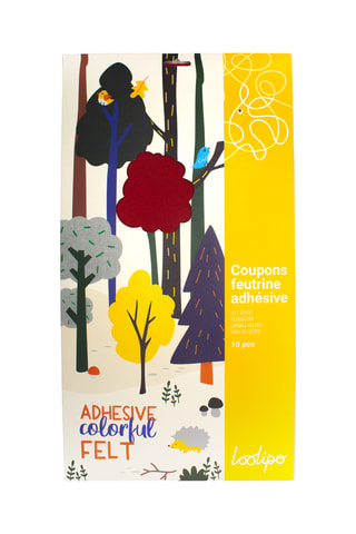 10 coupons adhésifs