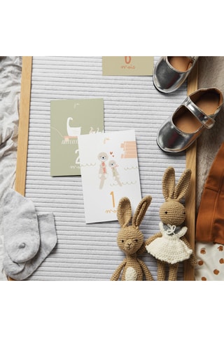 12 cartes Mes 1er Mois Instants Magiques