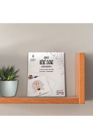 7 cartes Bébé signe Mon Hygiène - Dès 6 mois