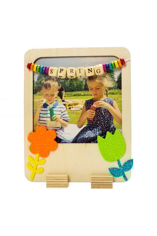 Perles en bois alphabet - 400 pièces - Dès 3 ans