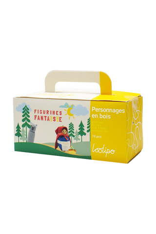 10 figurines en bois - Dès 3 ans