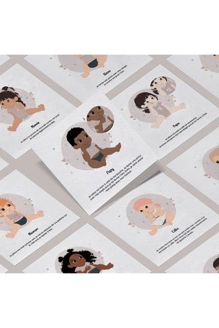 7 cartes Bébé signe Ma Famille - Dès 6 mois