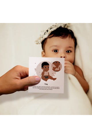 7 cartes Bébé signe Ma Famille - Dès 6 mois