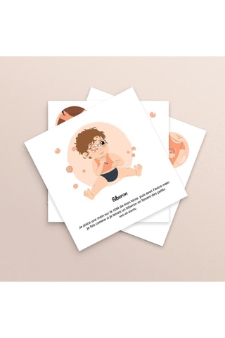 7 cartes Bébé signe Mes Repas - Dès 6 mois