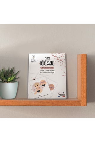7 cartes Bébé signe Mon Rituel du Soir - Dès 6 mois