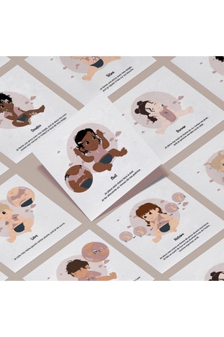 7 cartes Bébé signe Mon Rituel du Soir - Dès 6 mois