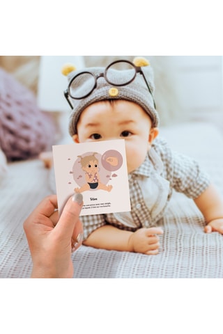 7 cartes Bébé signe Mon Rituel du Soir - Dès 6 mois
