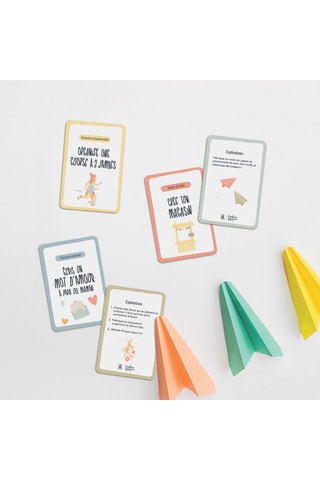 50 cartes de jeux anti ennui - Dès 5 ans