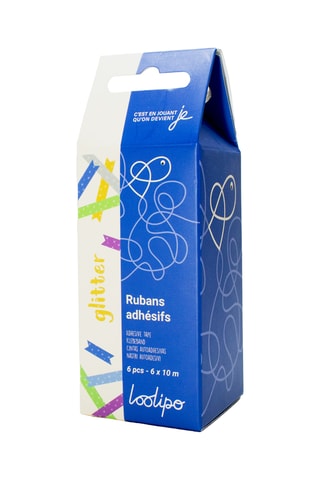 6 rubans adhésifs - 10 m