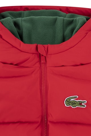 Doudoune à capuche - Rouge