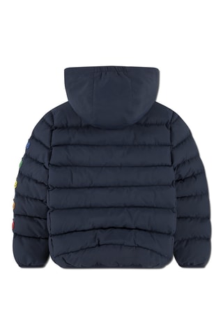 Doudoune à capuche - Bleu marine